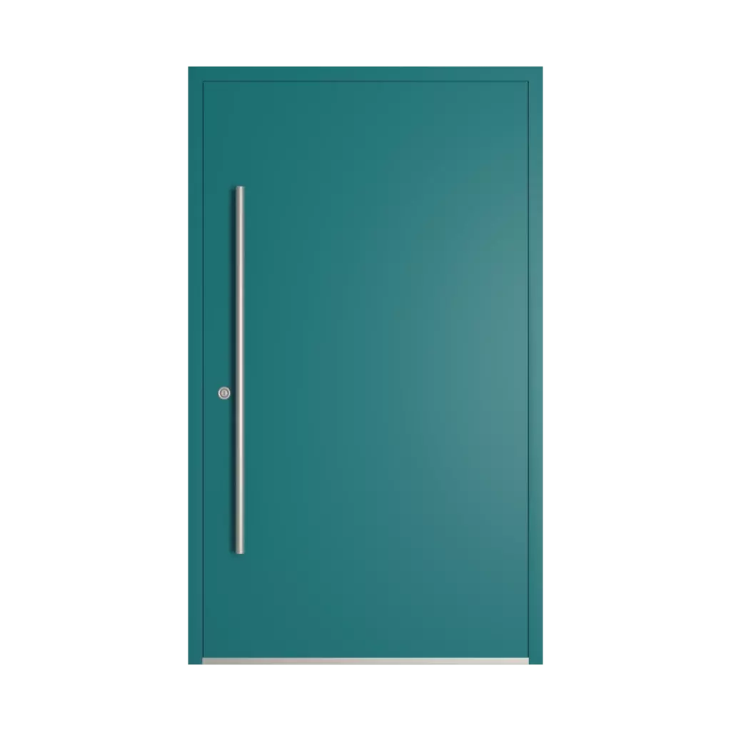 RAL 5021 Water blue entry-doors models-of-door-fillings adezo kopenhaga  