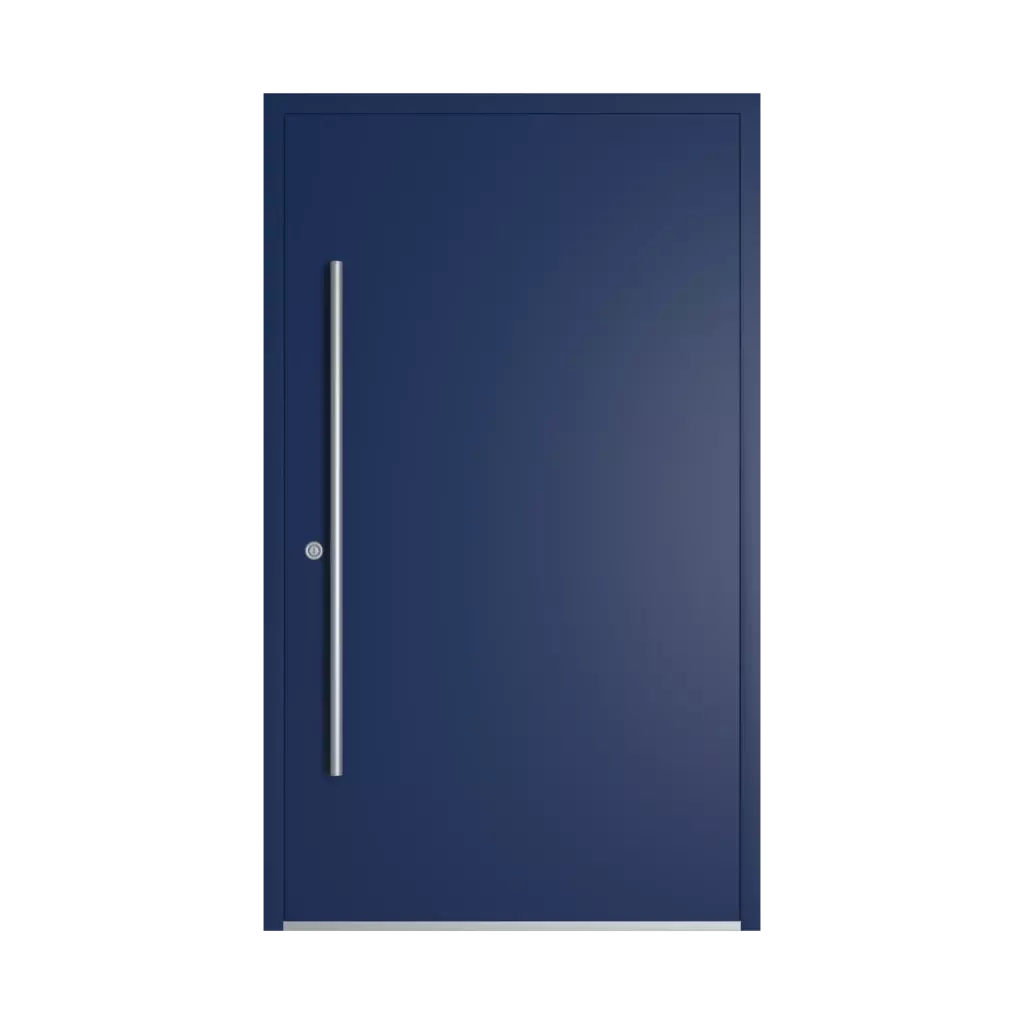 RAL 5026 Pearl night blue entry-doors models-of-door-fillings adezo wilno  