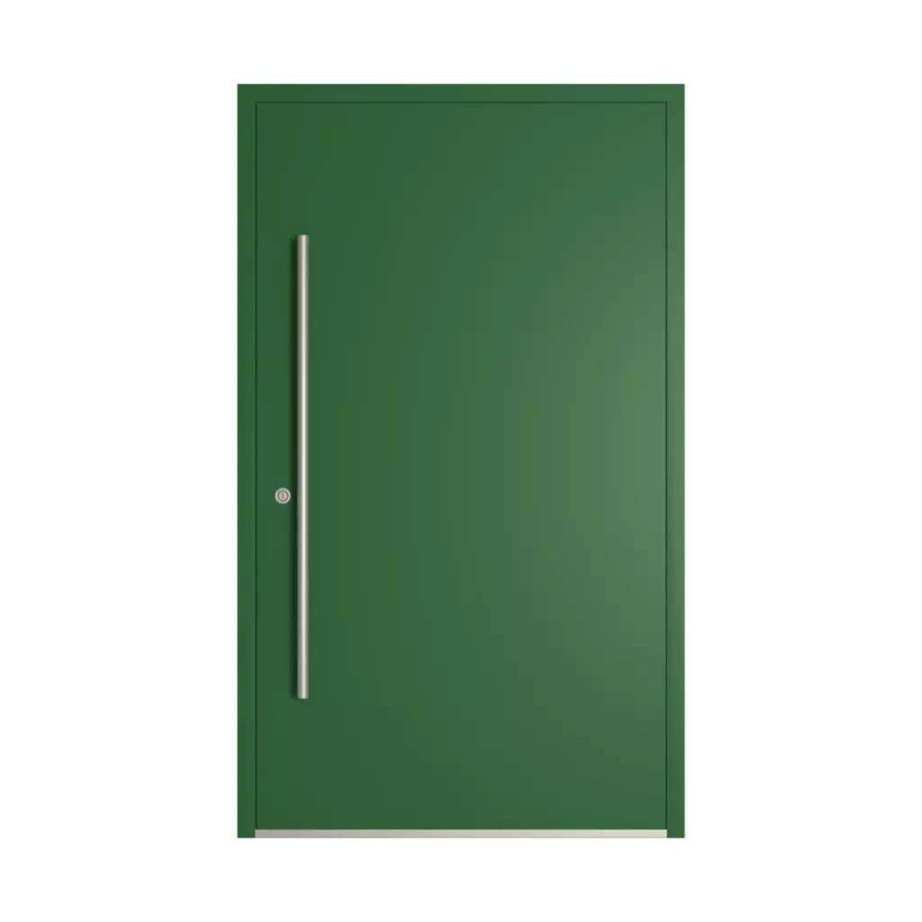 RAL 6002 Leaf green entry-doors models-of-door-fillings dindecor 2802-pvc  