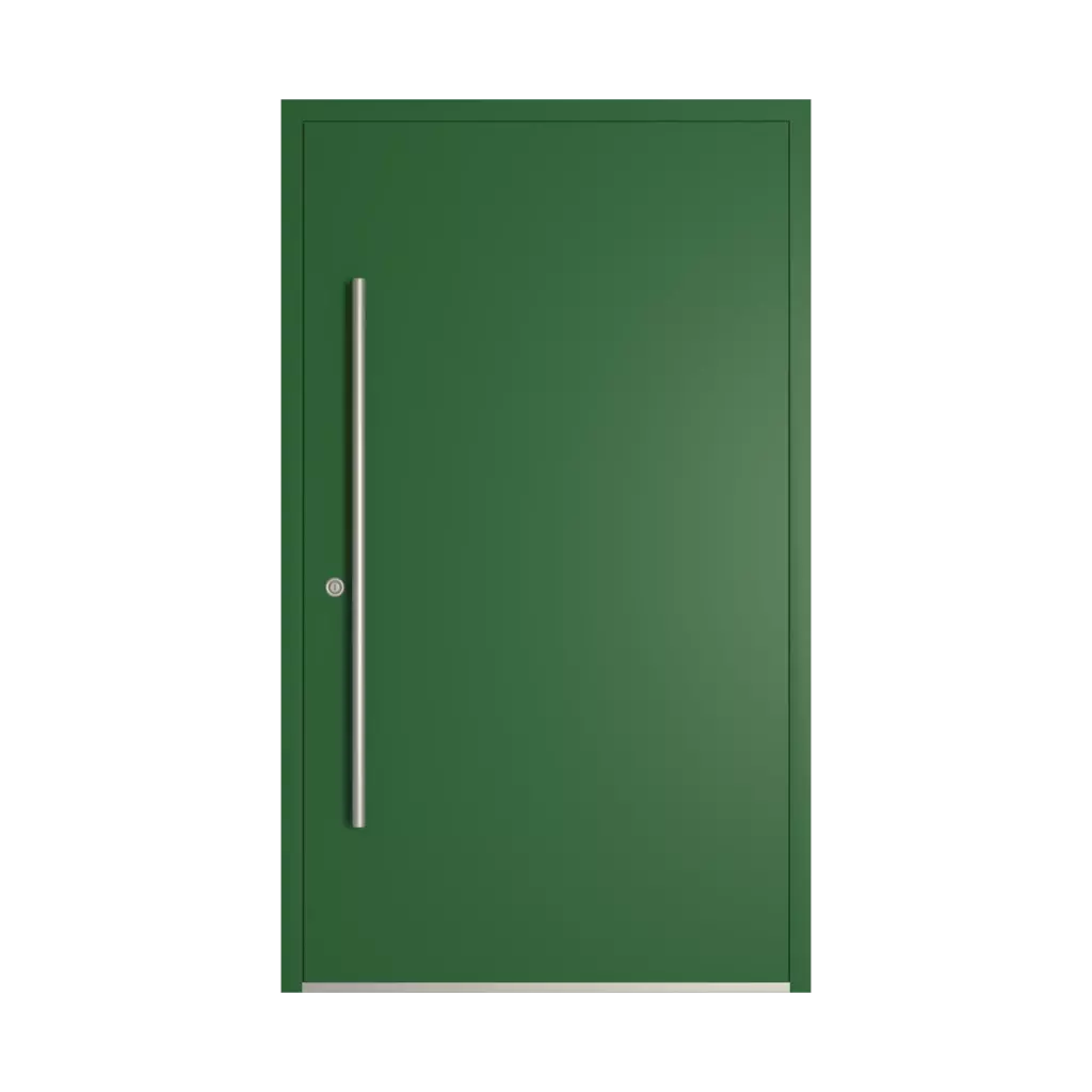 RAL 6002 Leaf green entry-doors models-of-door-fillings dindecor rl08  