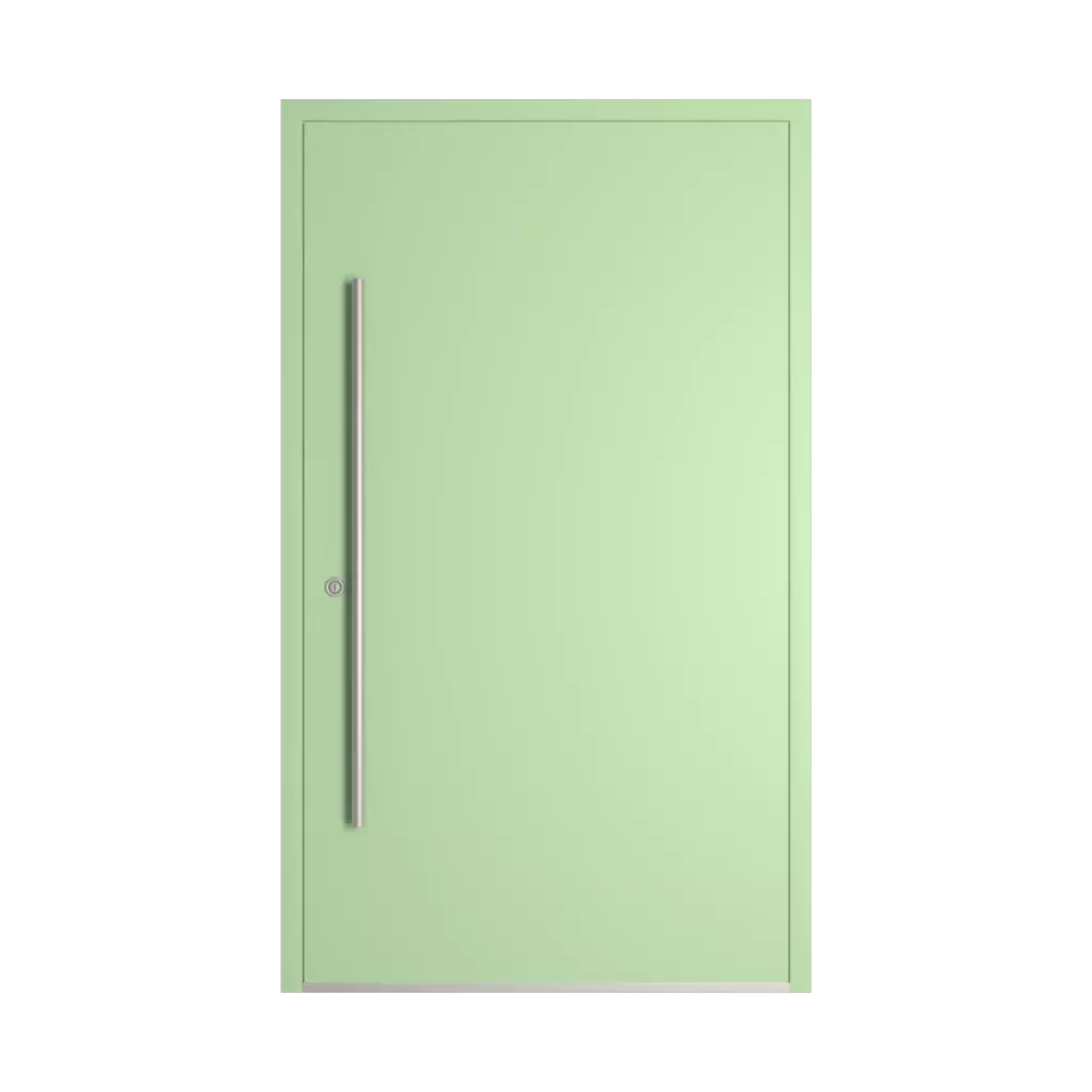 RAL 6019 Pastel green entry-doors models-of-door-fillings dindecor cl24  