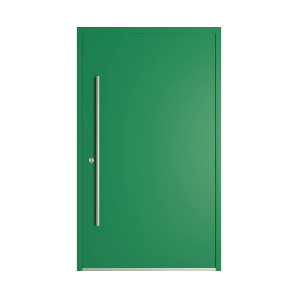 RAL 6024 traffic green entry-doors models-of-door-fillings dindecor 6120-pwz  