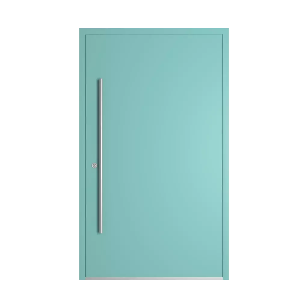 RAL 6027 Light green products pvc-entry-doors    