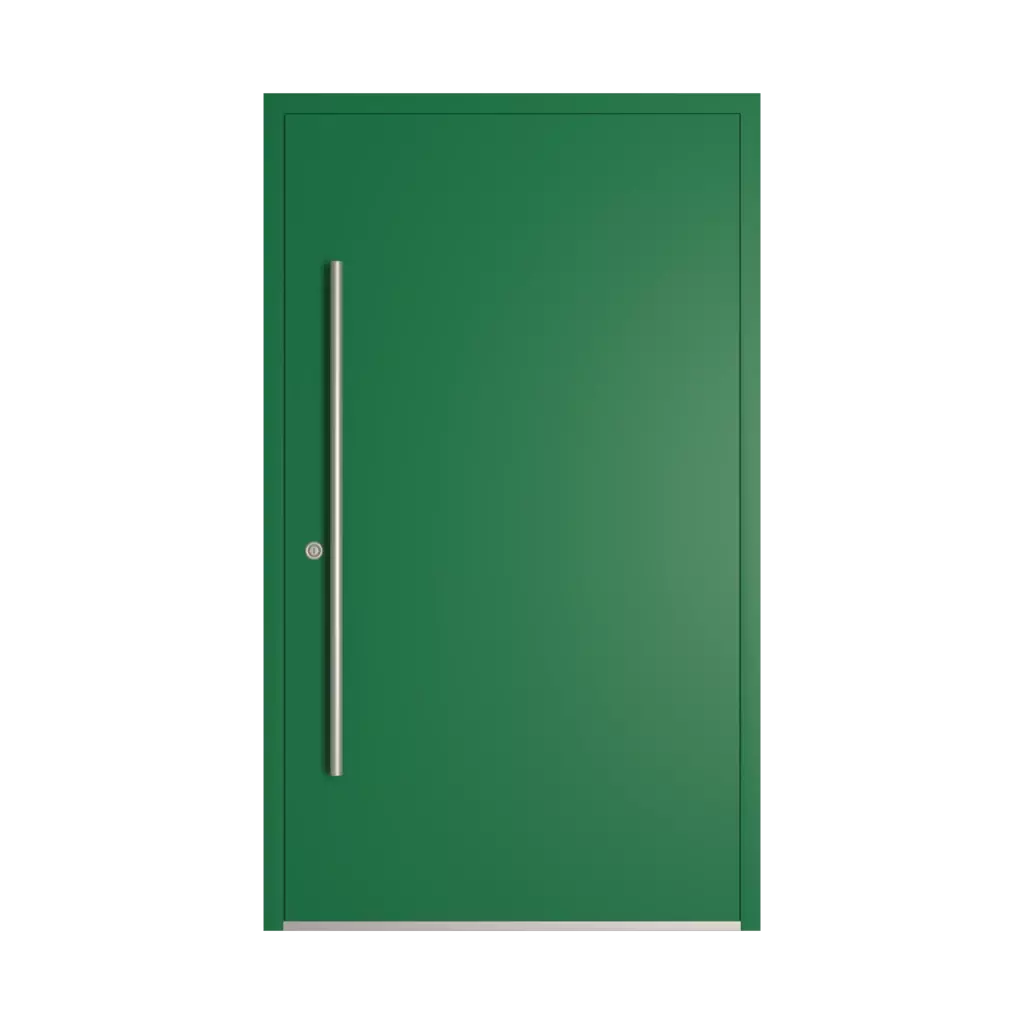 RAL 6029 Mint green entry-doors models-of-door-fillings dindecor cl11  
