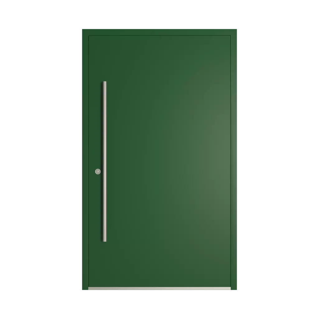 RAL 6035 Pearl green entry-doors models-of-door-fillings dindecor cl10  