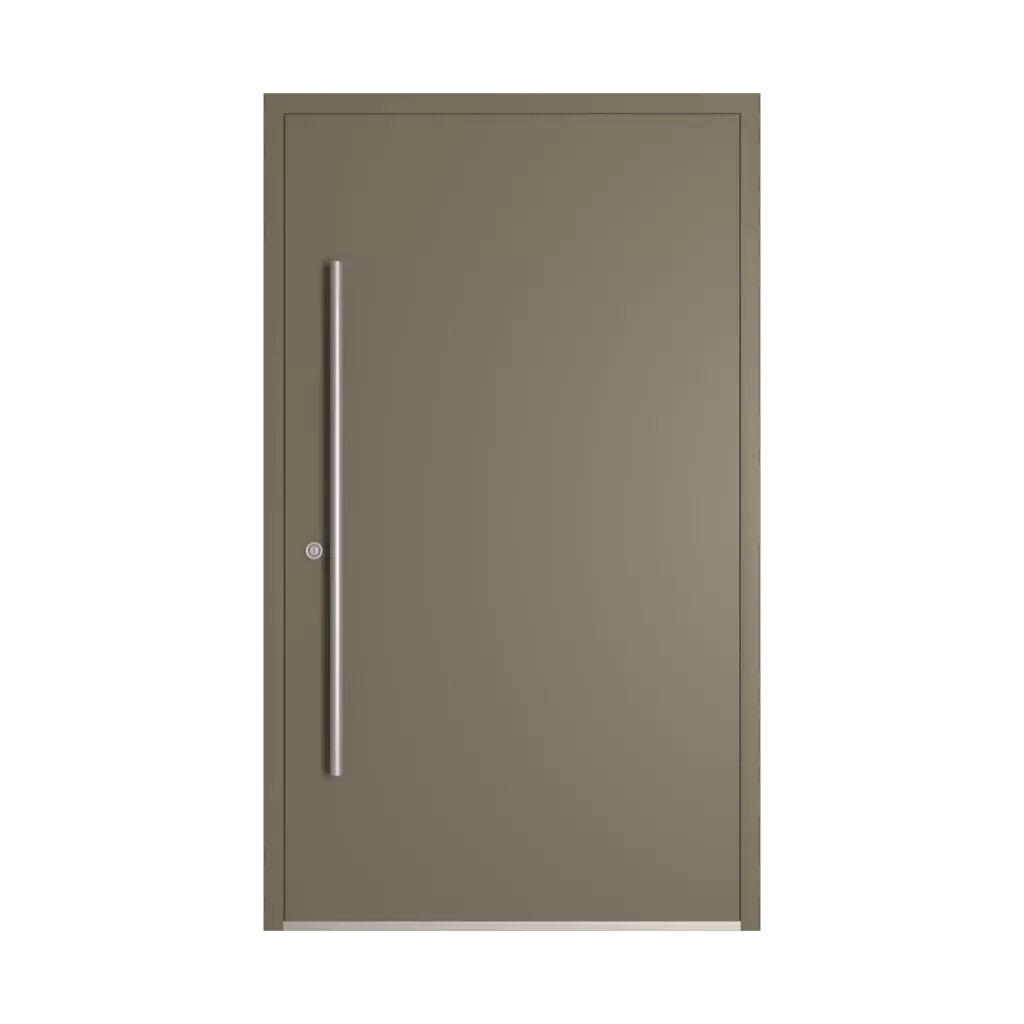 RAL 7006 Beige grey entry-doors models-of-door-fillings adezo wilno  
