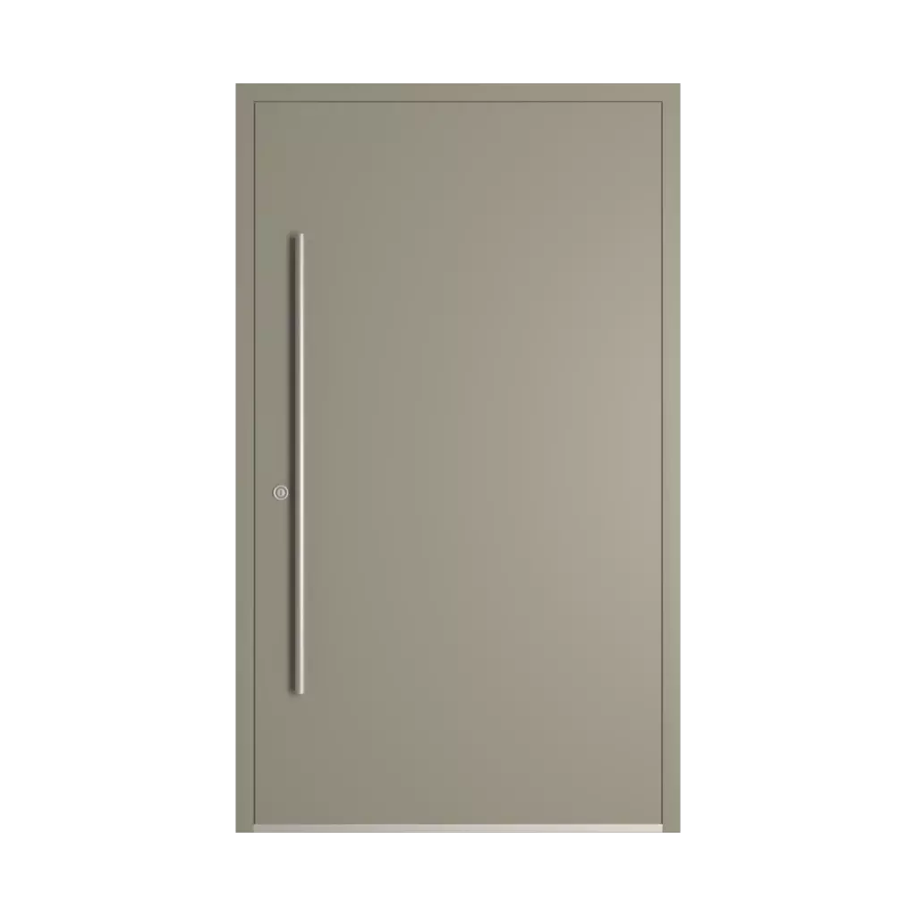 RAL 7030 Stone grey entry-doors models-of-door-fillings dindecor sl01  