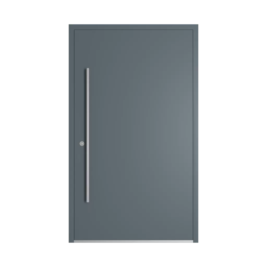 RAL 7031 Blue grey entry-doors models-of-door-fillings adezo wilno  