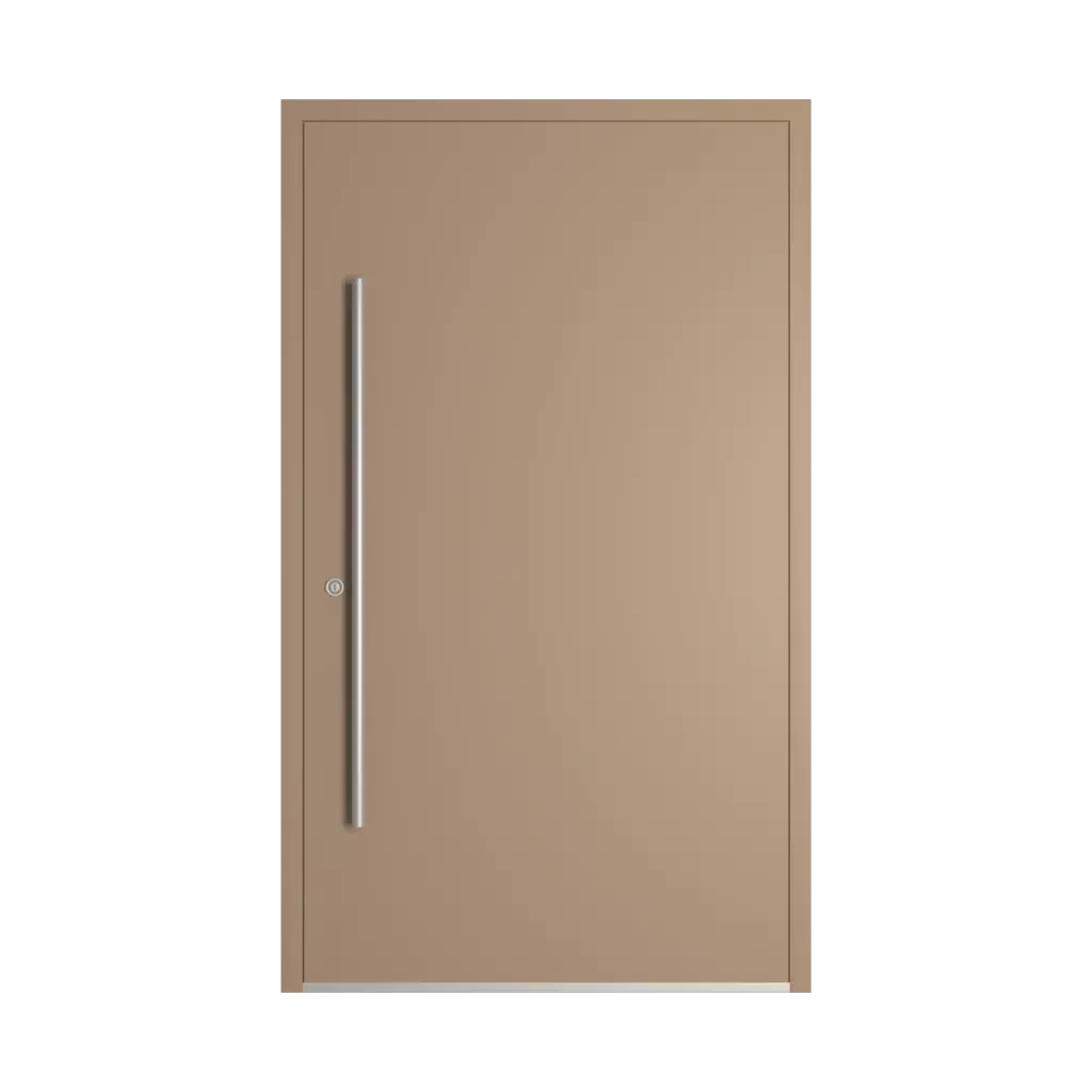 RAL 1019 Grey beige entry-doors models-of-door-fillings dindecor ll01  