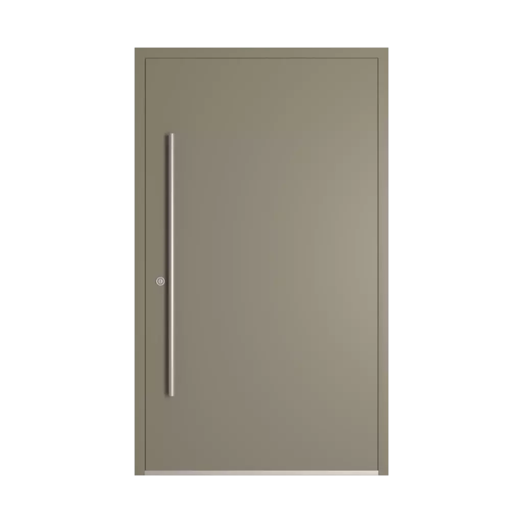 RAL 7048 Pearl mouse grey entry-doors models-of-door-fillings dindecor ll01  