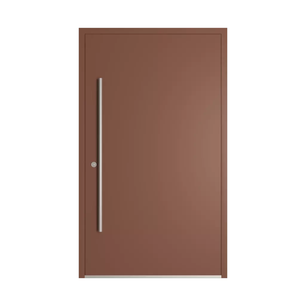 RAL 8002 Signal brown entry-doors models-of-door-fillings cdm model-8  