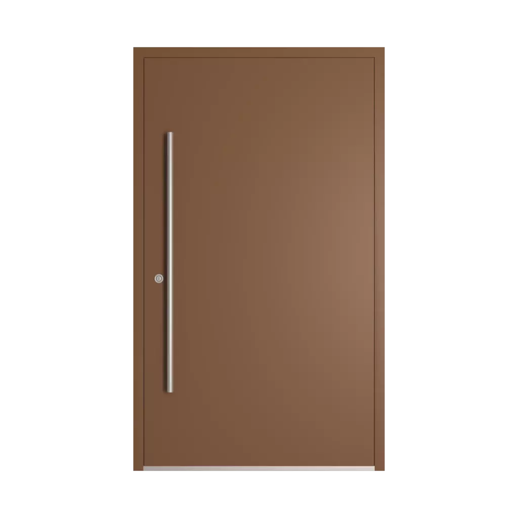 RAL 8024 Beige brown entry-doors models-of-door-fillings dindecor 6120-pwz  