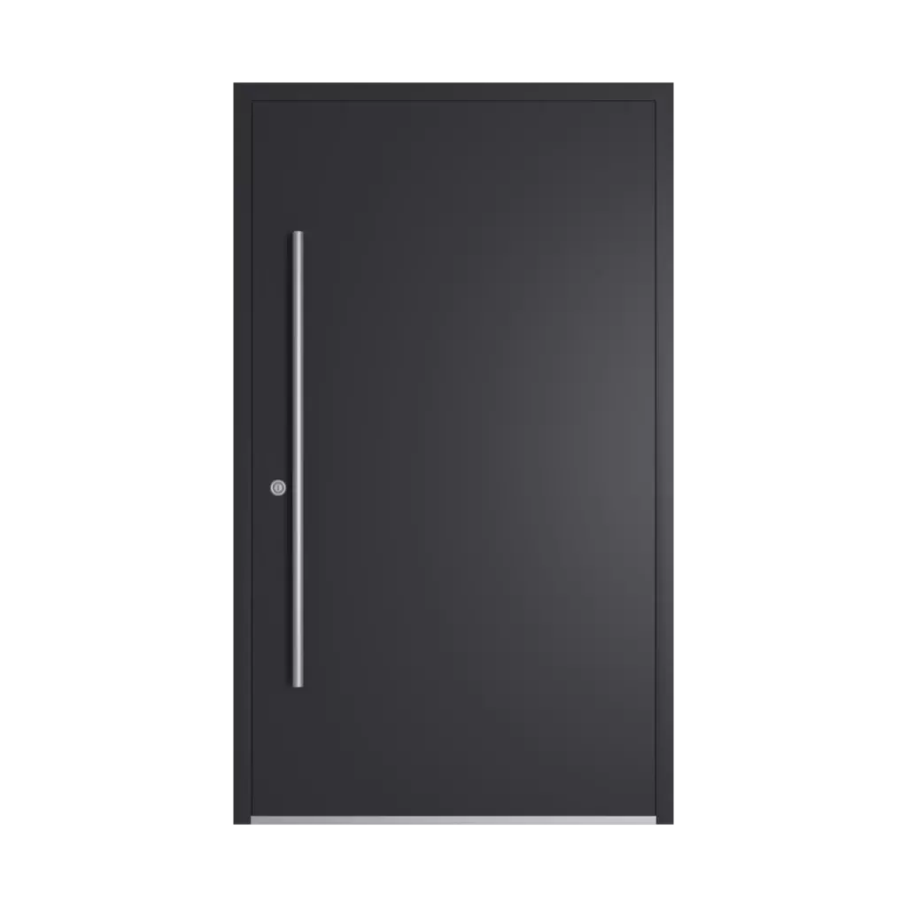 RAL 9004 Signal black entry-doors door-colors ral-colors ral-9004-signal-black