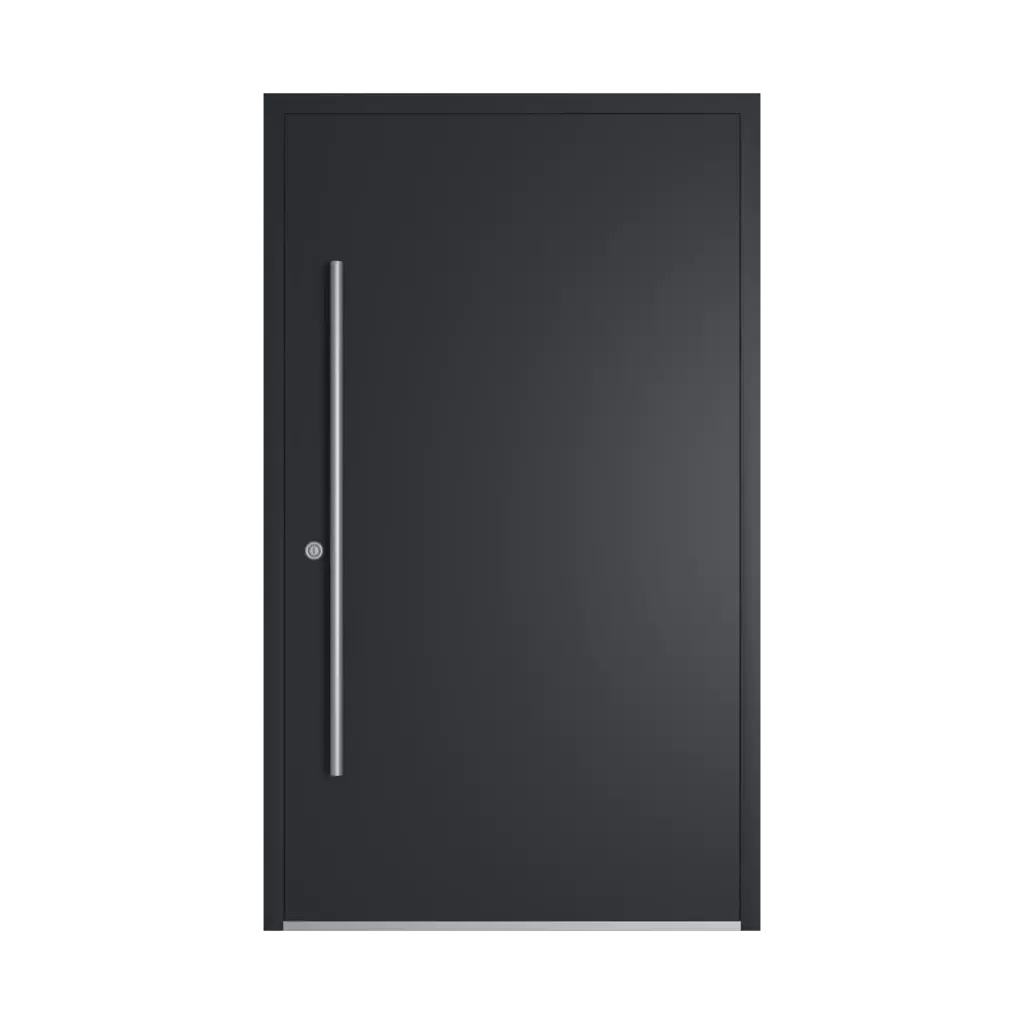 RAL 9017 Traffic black entry-doors door-colors ral-colors 