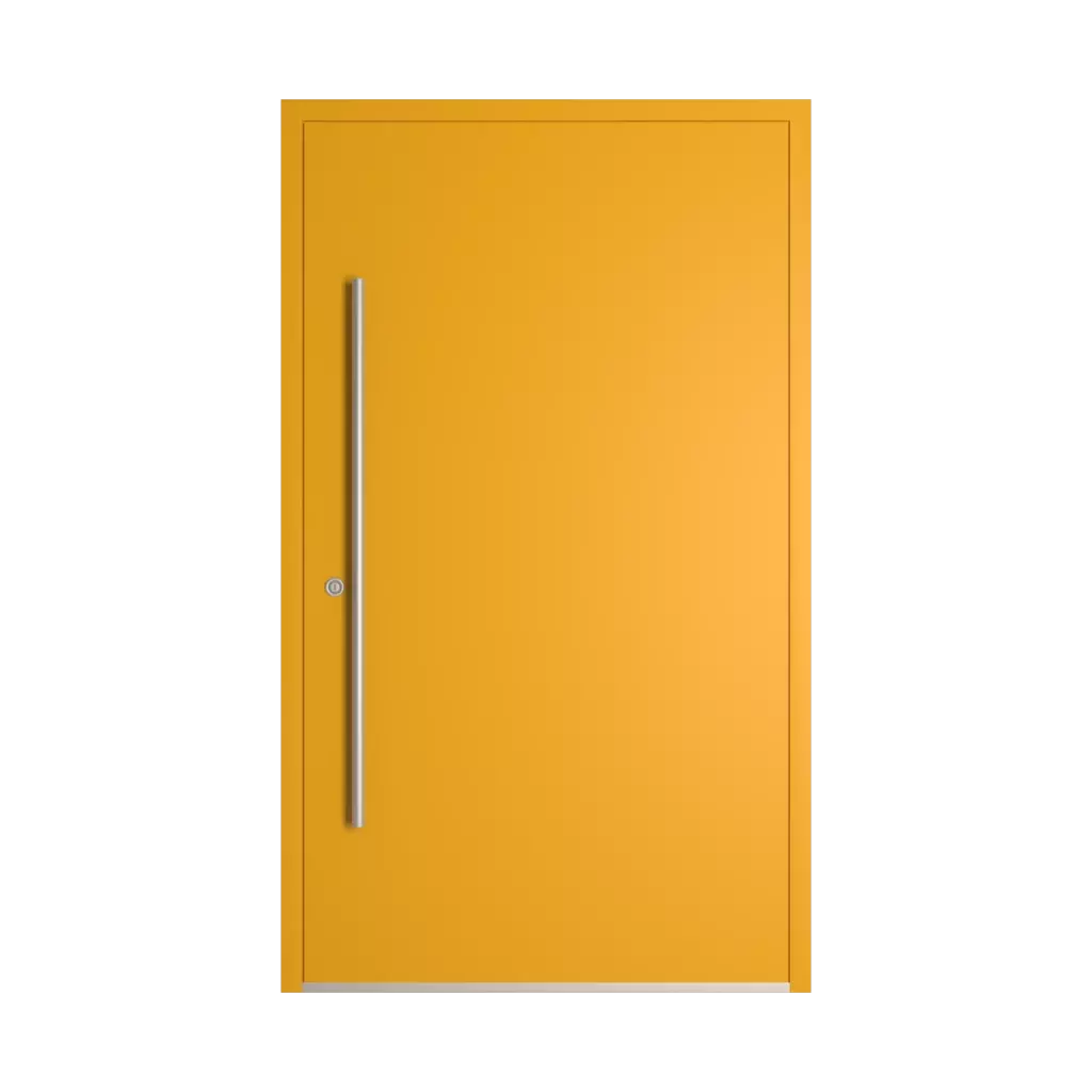 RAL 1032 Broom yellow entry-doors models-of-door-fillings adezo wilno  