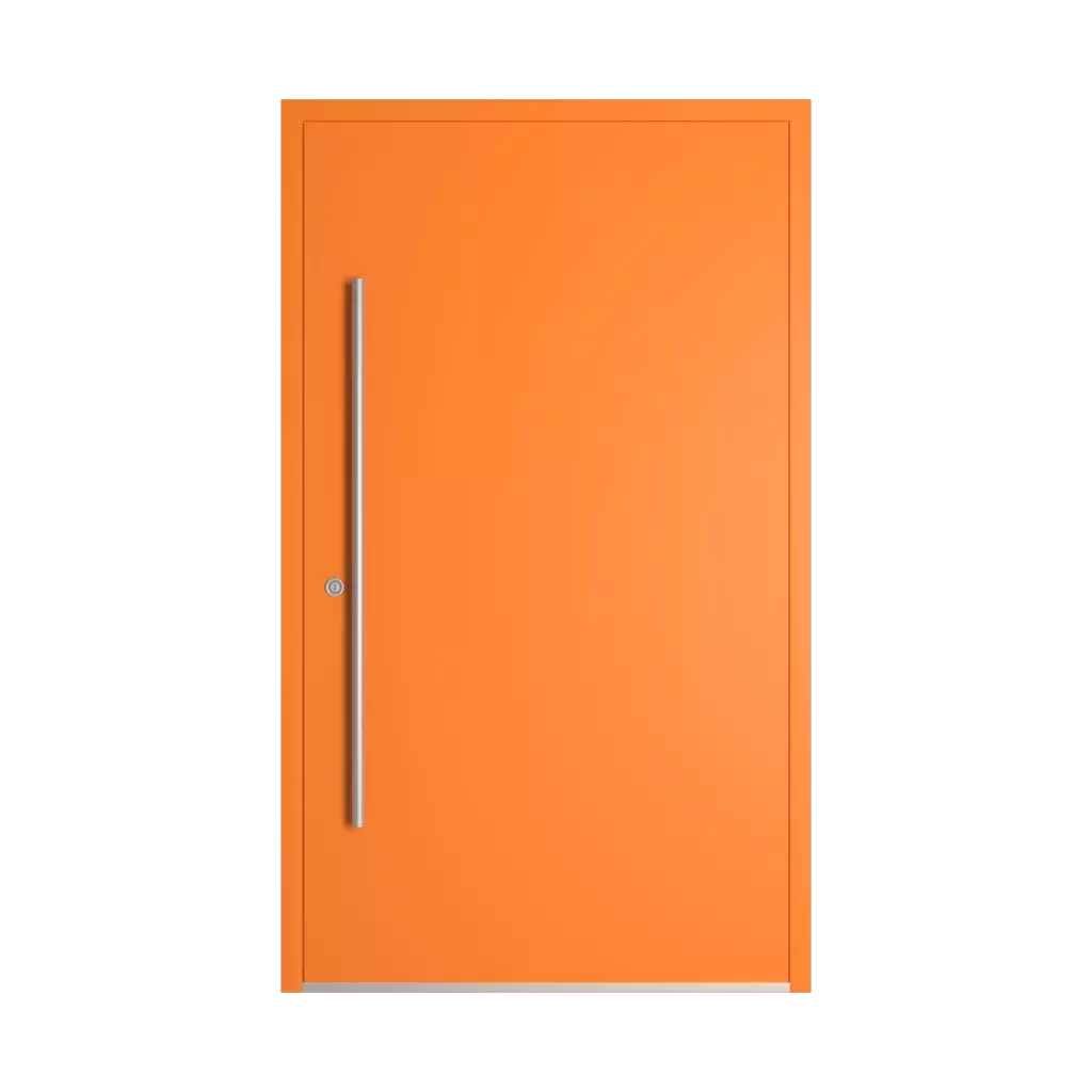 RAL 2003 Pastel orange entry-doors models-of-door-fillings dindecor 2802-pvc  