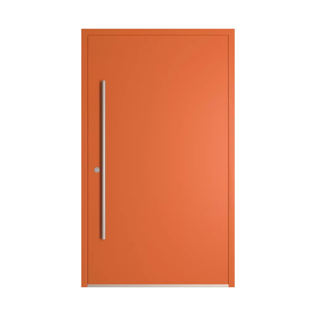 RAL 2010 Signal orange entry-doors models-of-door-fillings adezo valletta-stockholm  