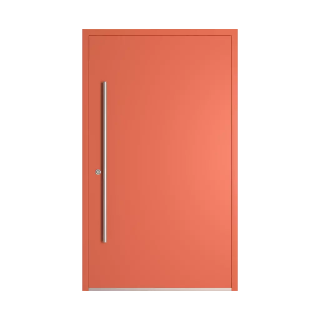 RAL 2012 Salmon orange entry-doors door-colors  