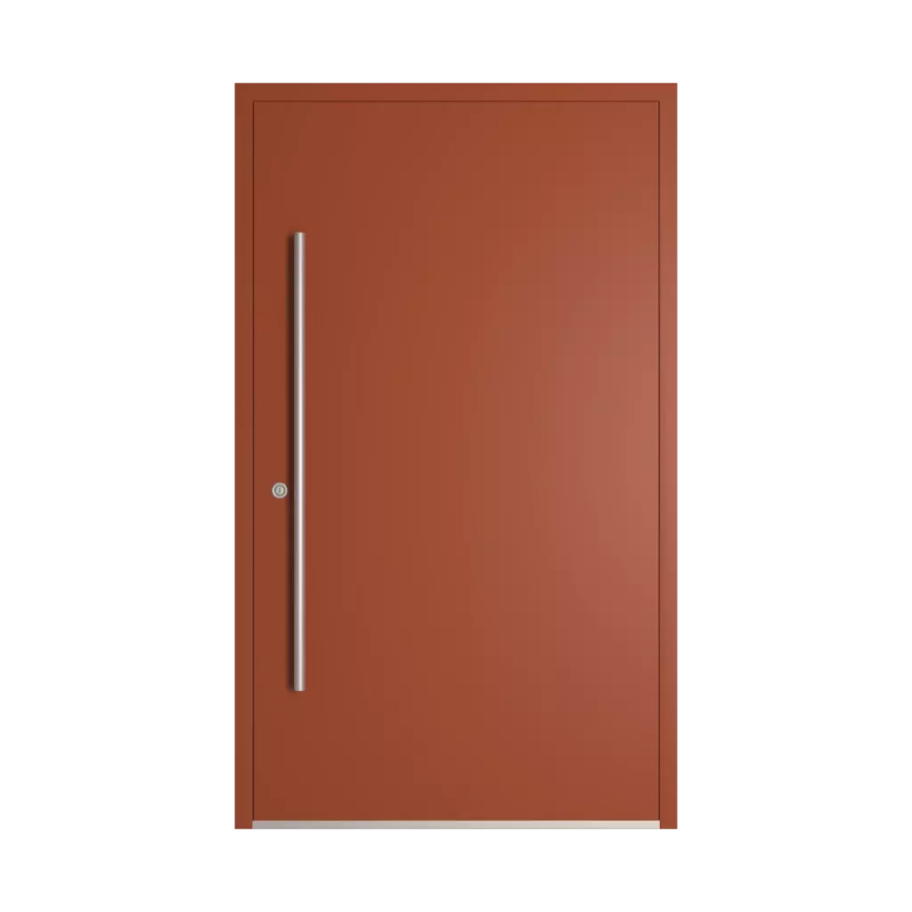 RAL 2013 Pearl orange entry-doors models-of-door-fillings dindecor 6120-pwz  