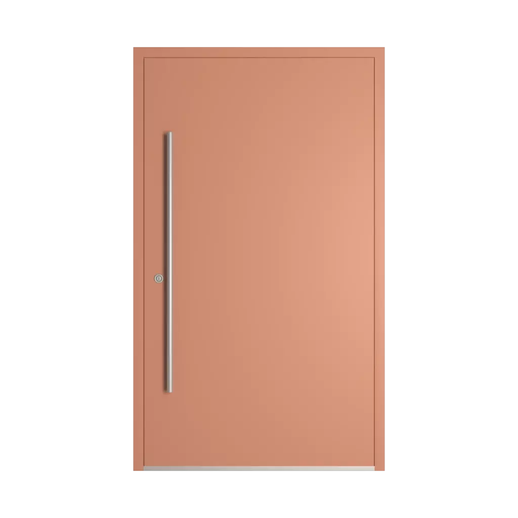 RAL 3012 Beige red entry-doors models-of-door-fillings adezo wilno  