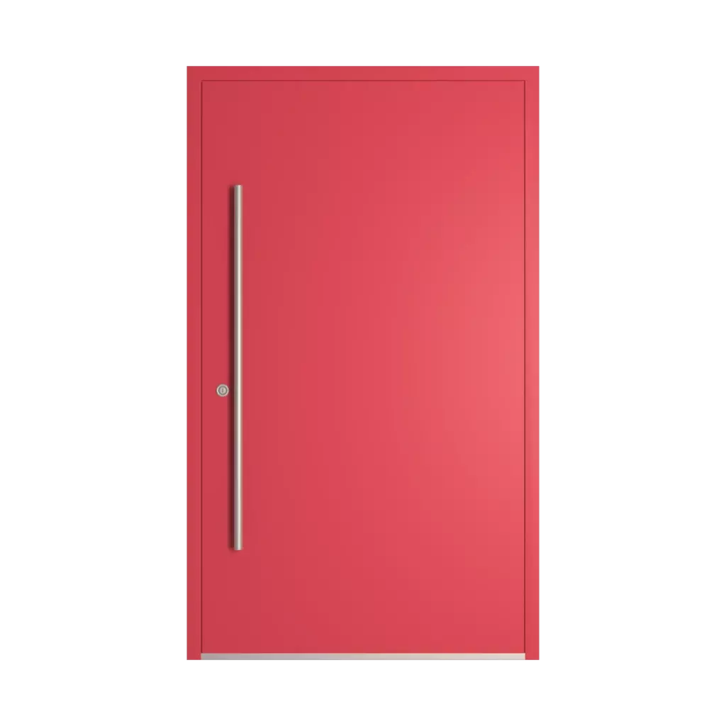 RAL 3018 truskawkowy entry-doors models-of-door-fillings dindecor sl01  