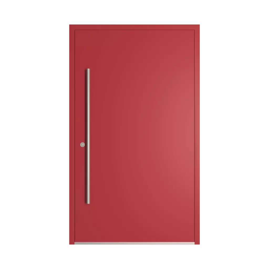 RAL 3031 Orient red entry-doors models-of-door-fillings dindecor 6027-pvc  