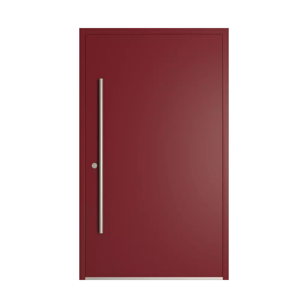 RAL 3033 pearl pink entry-doors models-of-door-fillings dindecor model-6129  