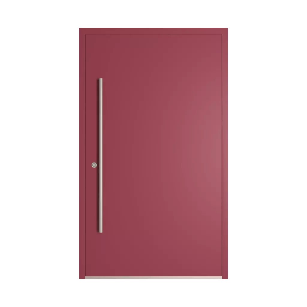 RAL 4002 Red violet entry-doors models-of-door-fillings dindecor 5026-pvc  