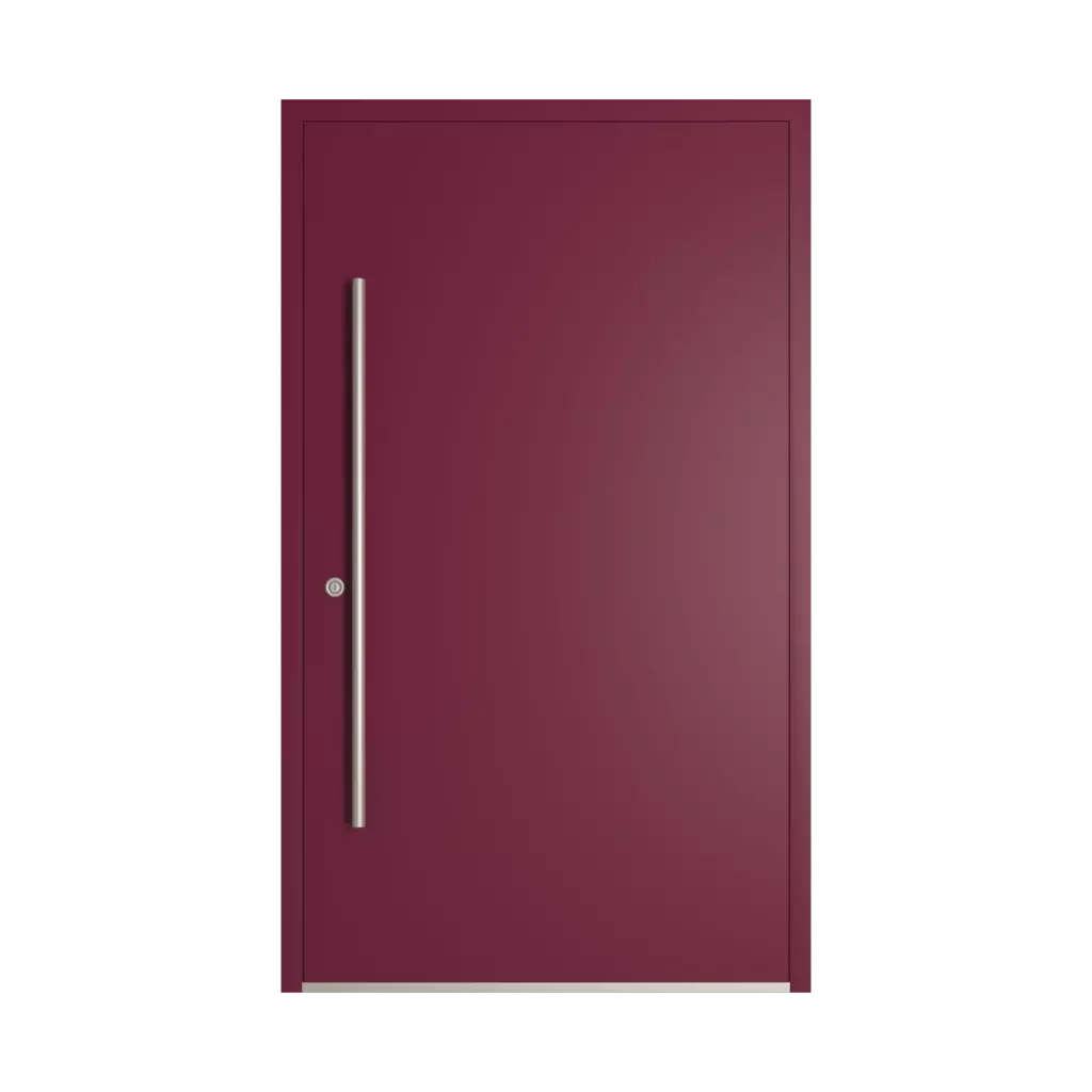 RAL 4004 Claret violet entry-doors models-of-door-fillings dindecor 6120-pwz  