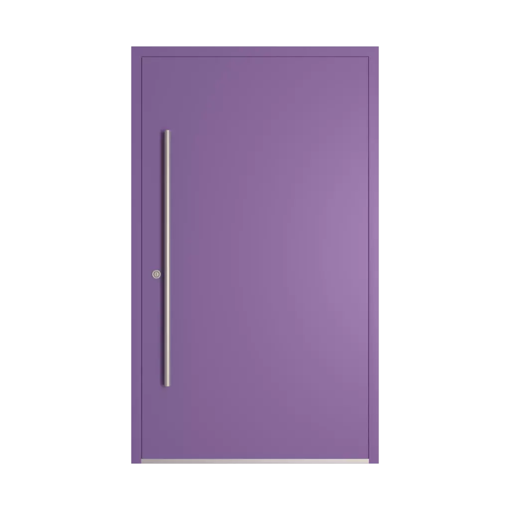 RAL 4005 Blue lilac entry-doors models-of-door-fillings adezo wilno  