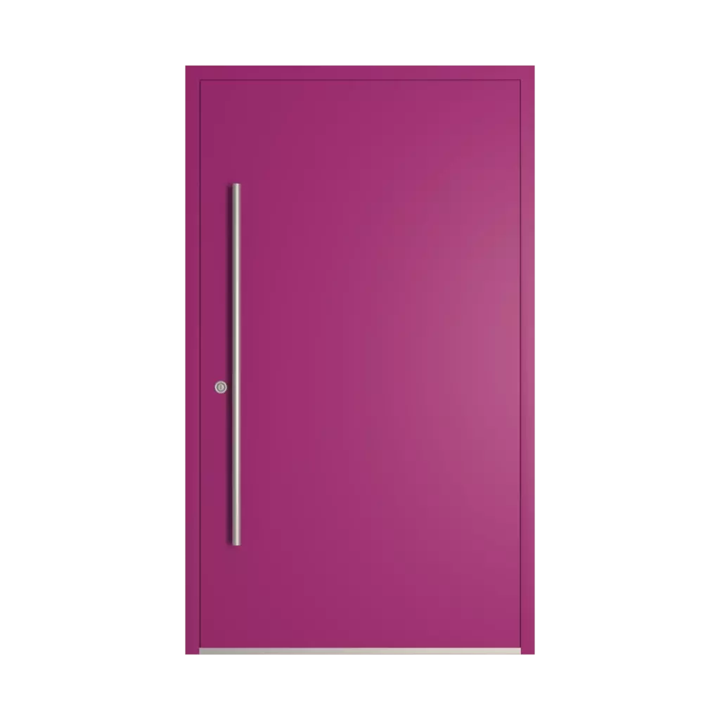 RAL 4006 Traffic purple entry-doors models-of-door-fillings adezo oxford  