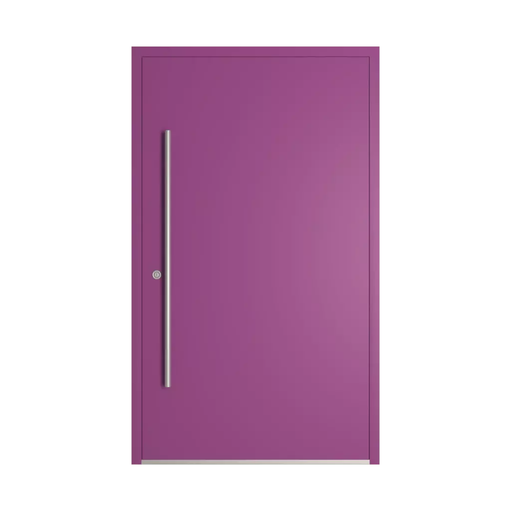 RAL 4008 Signal violet entry-doors models-of-door-fillings dindecor ll01  