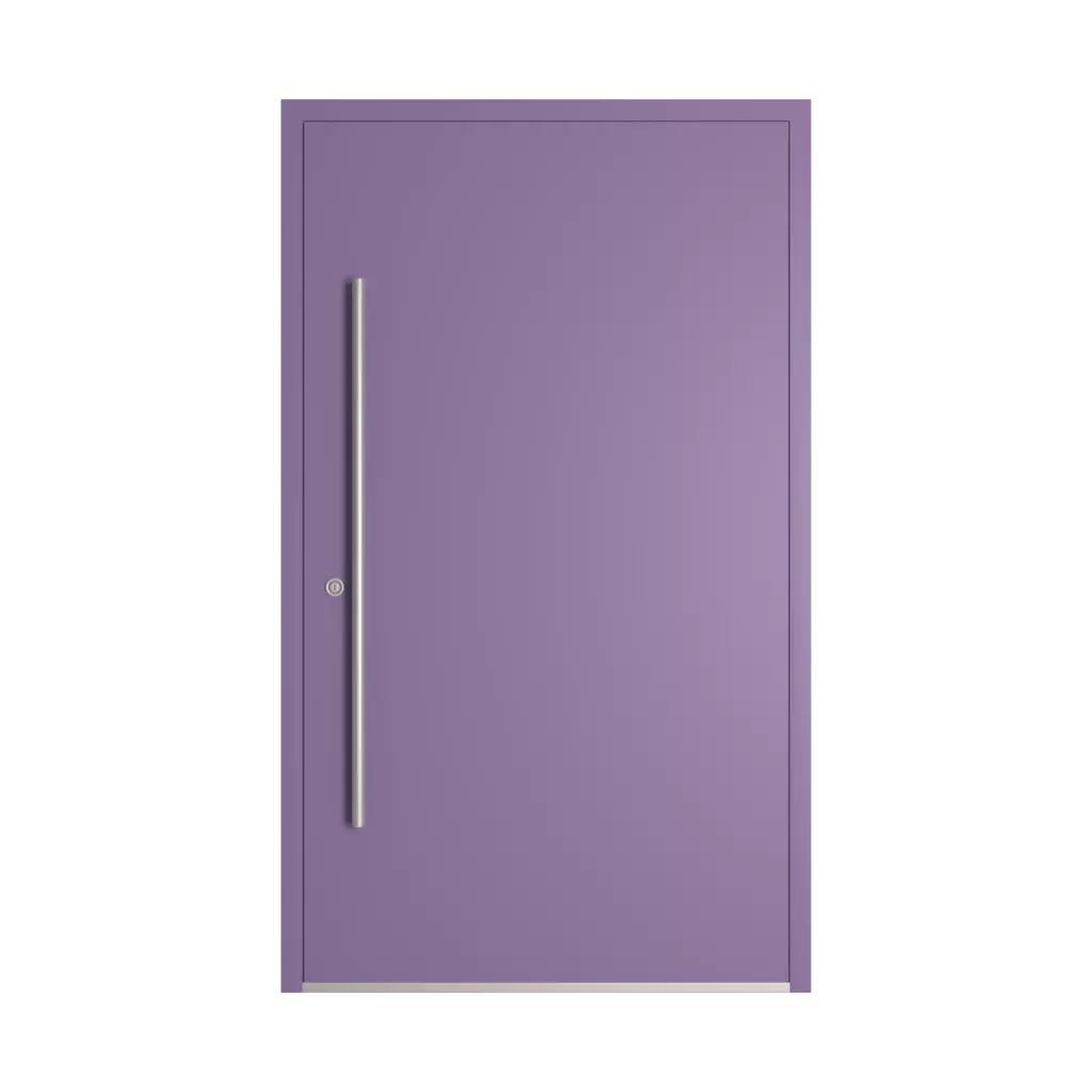 RAL 4011 Pearl violet entry-doors models-of-door-fillings dindecor model-6102-fr  