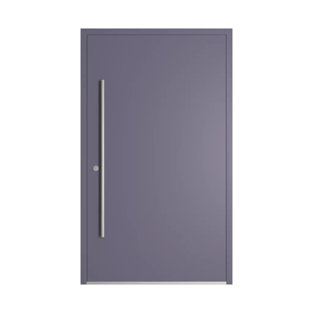 RAL 4012 Pearl blackberry entry-doors models-of-door-fillings dindecor sl01  