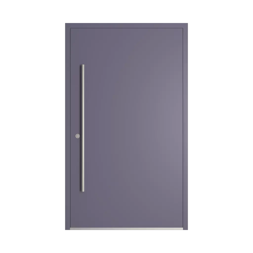 RAL 4012 Pearl blackberry entry-doors models-of-door-fillings dindecor 6124-pwz  