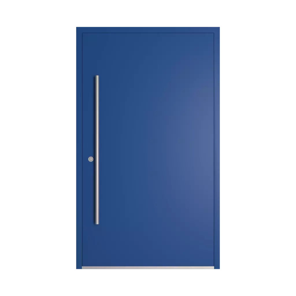 RAL 5005 Signal blue entry-doors models-of-door-fillings dindecor sl01  