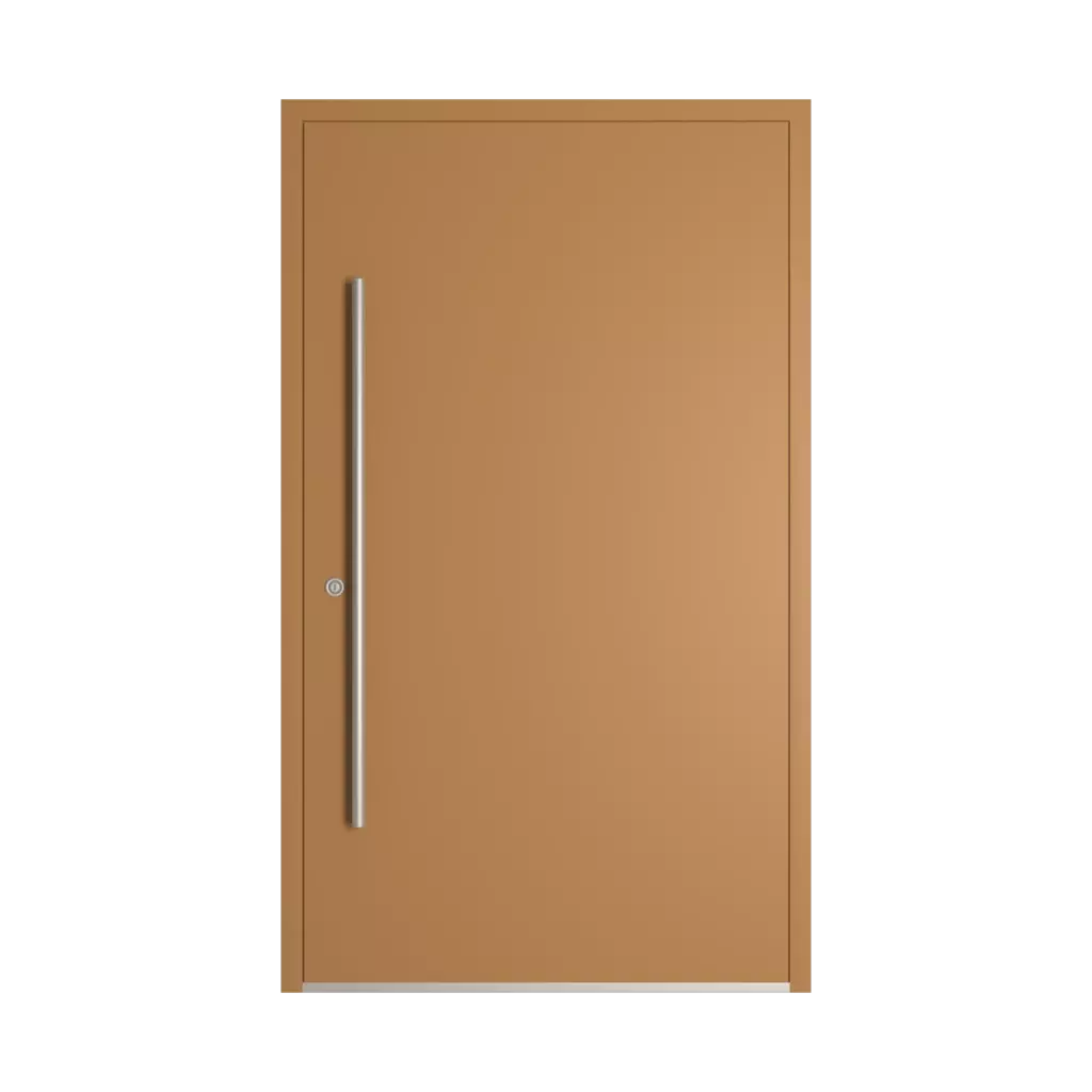 RAL 1011 Brown beige entry-doors models-of-door-fillings dindecor 6024-pvc  