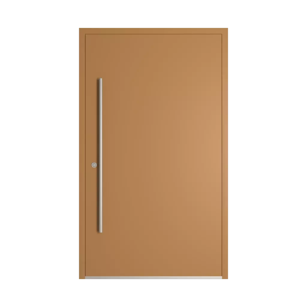 RAL 1011 Brown beige entry-doors models-of-door-fillings dindecor 2802-pvc  