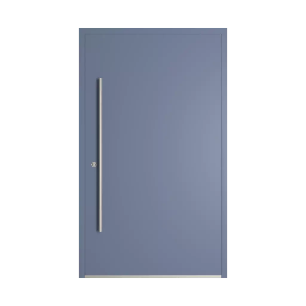 RAL 5014 Pigeon blue entry-doors models-of-door-fillings dindecor sl01  