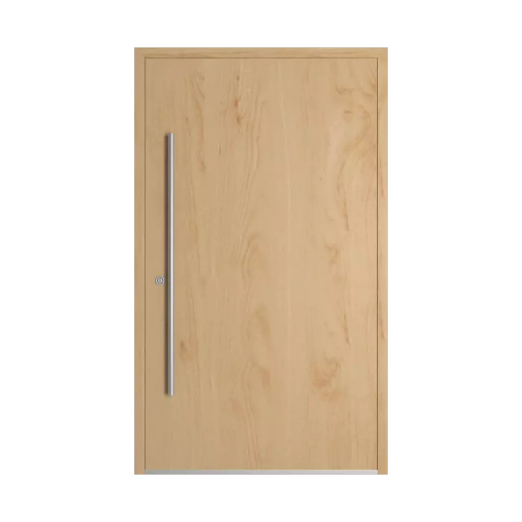 Birch entry-doors models-of-door-fillings dindecor 6005-pvc  