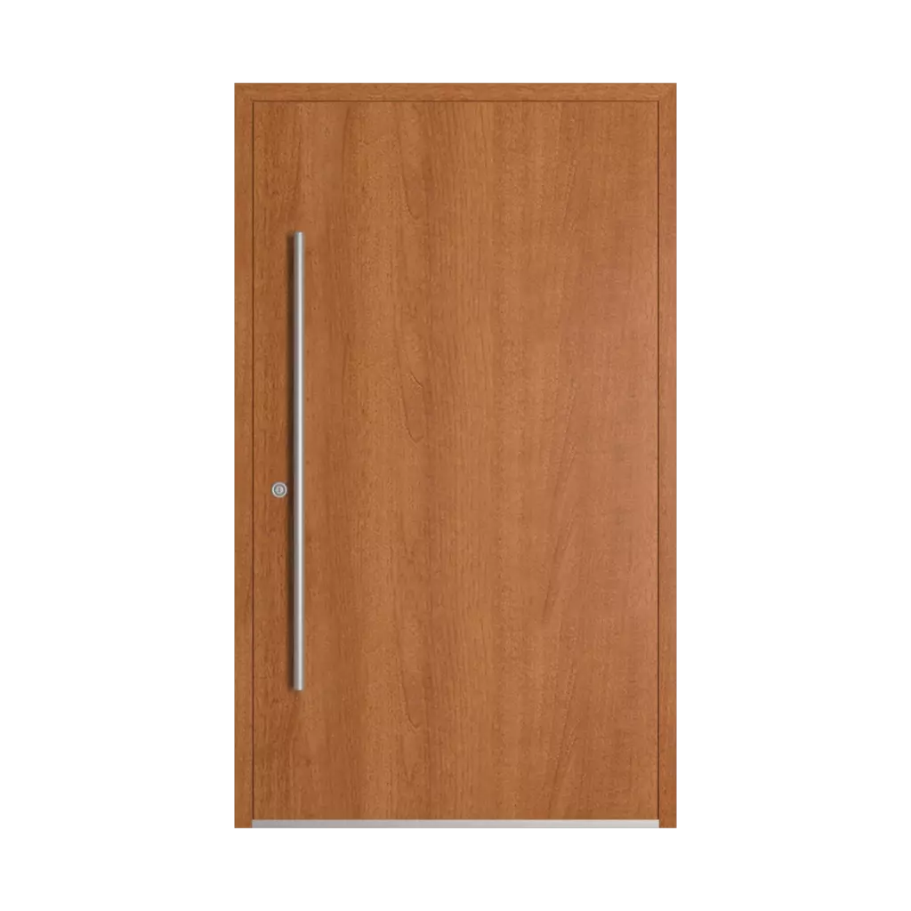 Walnut amaretto entry-doors models-of-door-fillings dindecor 6005-pvc  