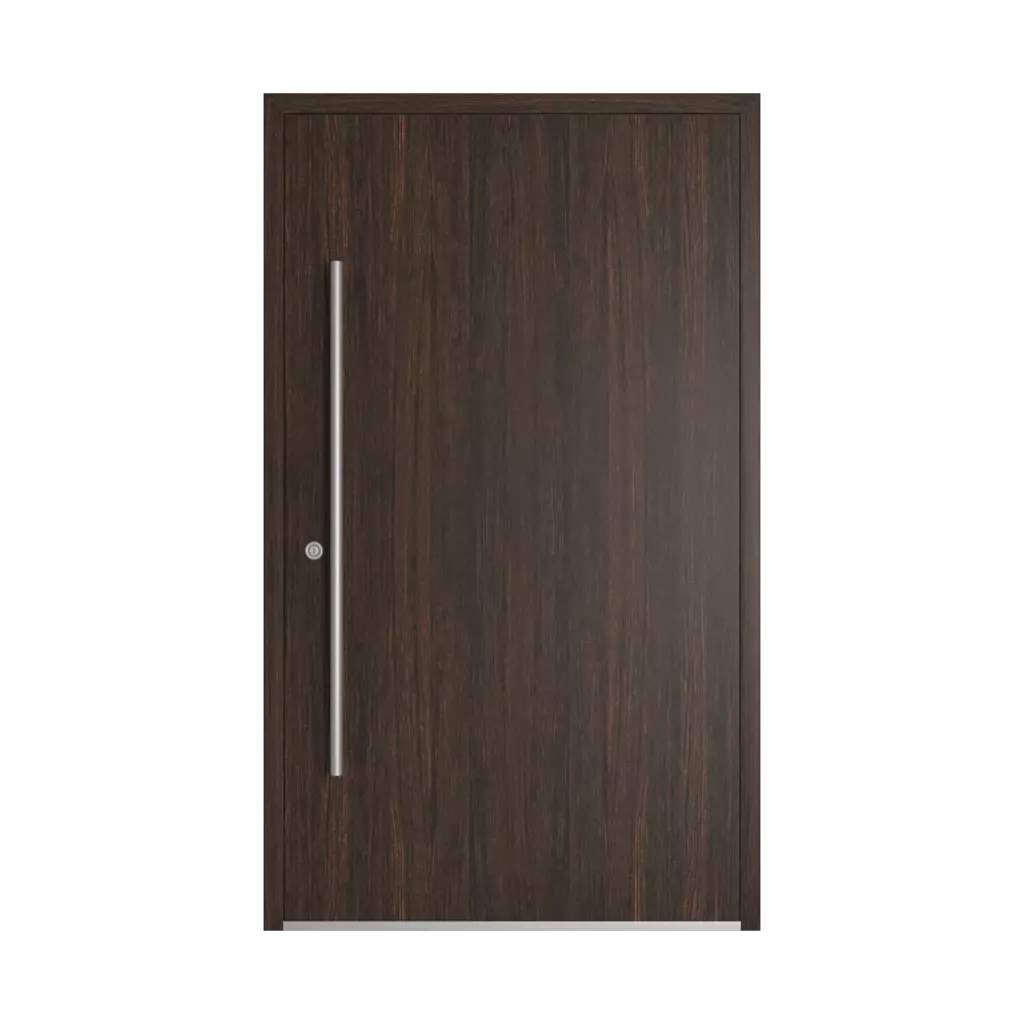 Dark oak entry-doors models-of-door-fillings adezo budapeszt  