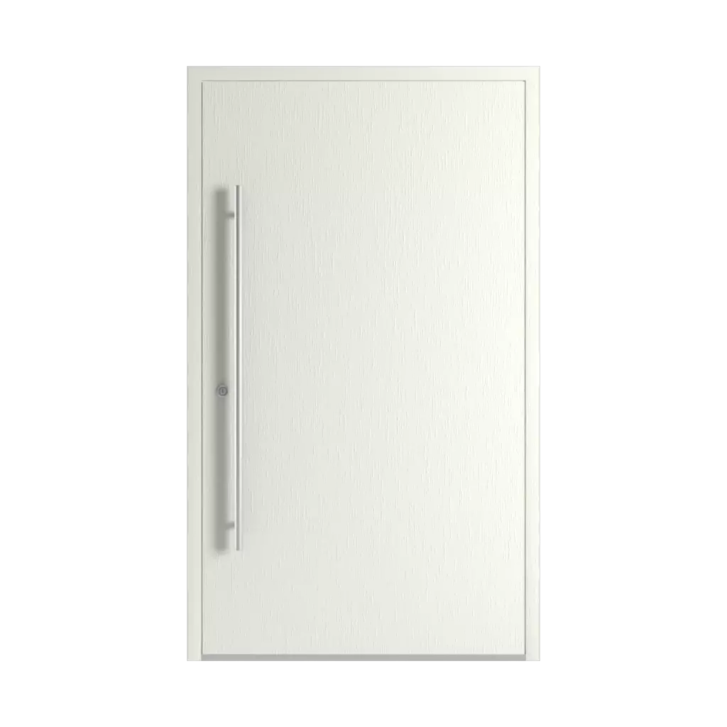 Textured white entry-doors models-of-door-fillings dindecor 6120-pwz  