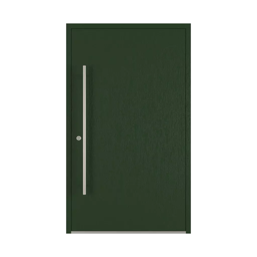 Dark green entry-doors models-of-door-fillings cdm model-42  