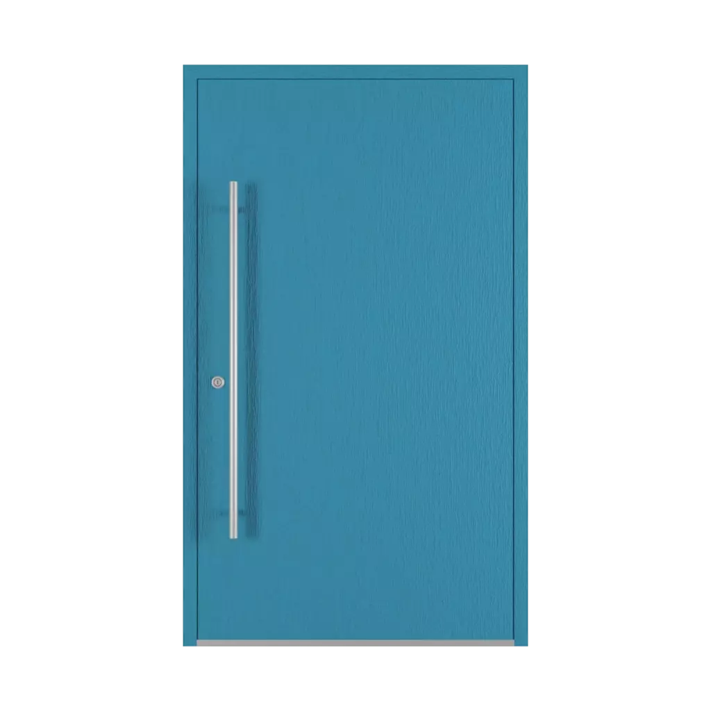 Brilliant blue entry-doors models-of-door-fillings adezo wilno  