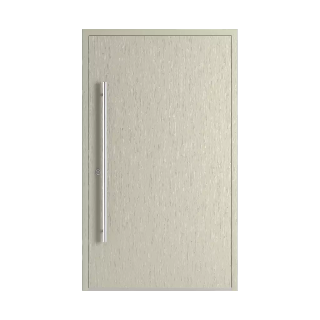 Silky gray entry-doors models-of-door-fillings dindecor 6005-pvc-black  