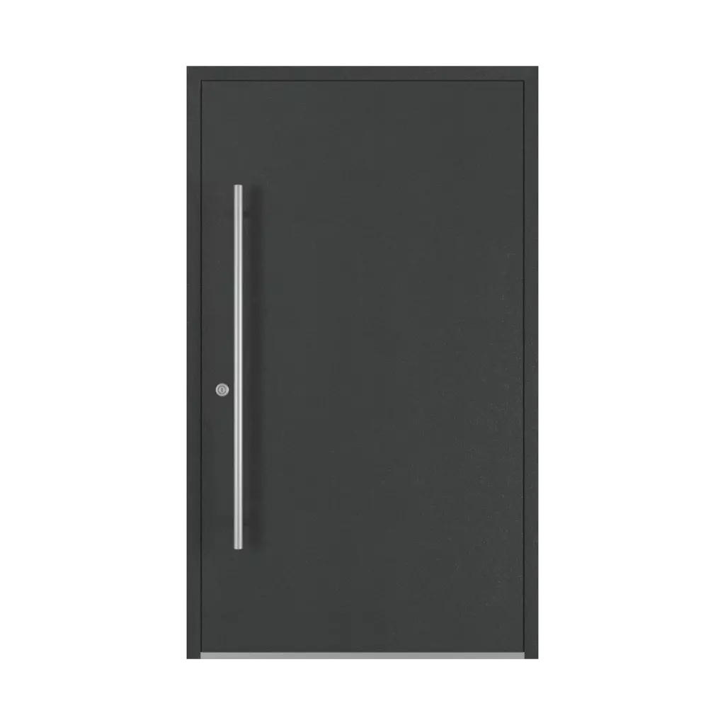 Aludec gray anthracite entry-doors models-of-door-fillings dindecor cl13  