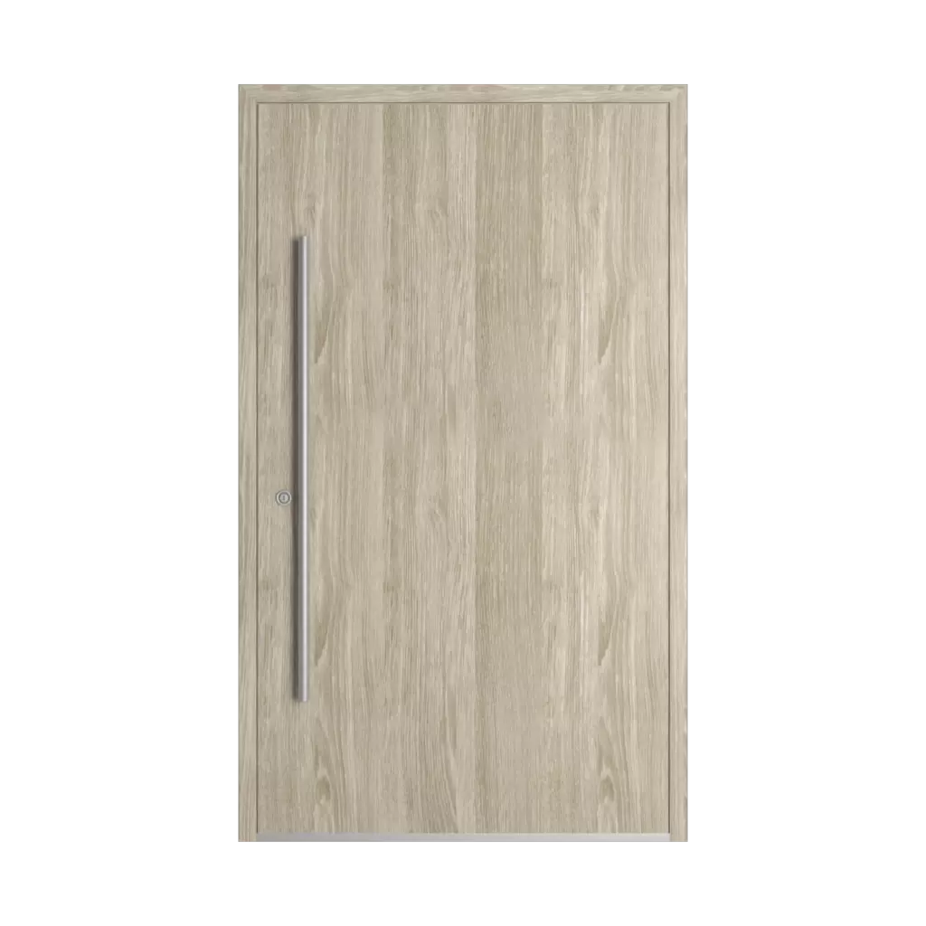Bright sheffield oak ✨ entry-doors models-of-door-fillings dindecor ll01  
