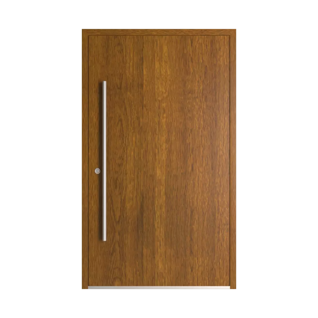 Golden oak ✨ entry-doors models-of-door-fillings dindecor sl01  