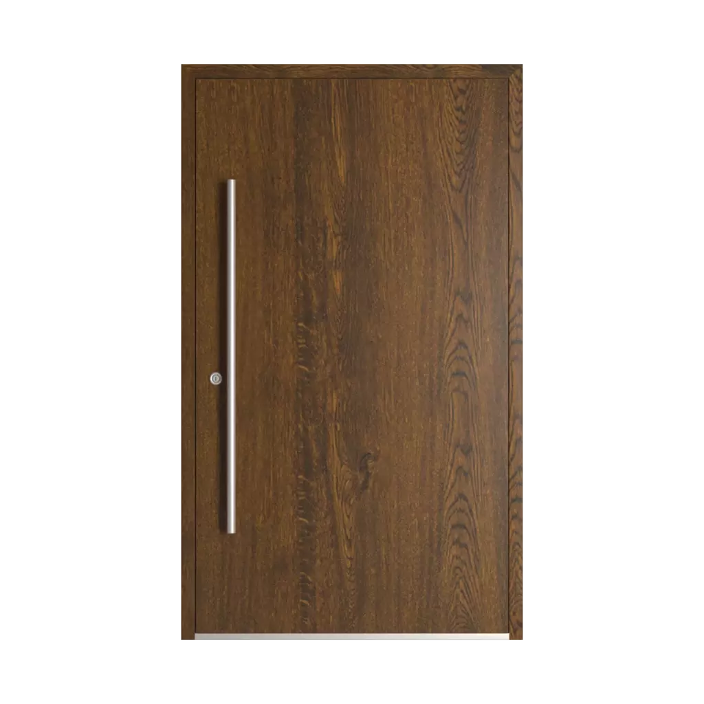 Walnut ✨ entry-doors models-of-door-fillings dindecor 6004-pvc  